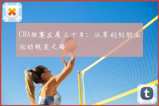 CBA联赛发展三十年：从草创到职业化的蜕变之路