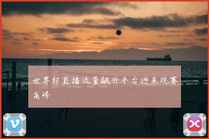 世界杯直播流量飙升平台迎来观赛高峰
